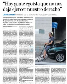 Gracias a Mariluz Vicondoa por la entrevista publicada en @diariodenavarra_oficial